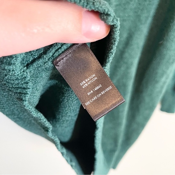 Torrid Green Long Sleeve Soft Sweater Size 00 - Picture 11 of 12